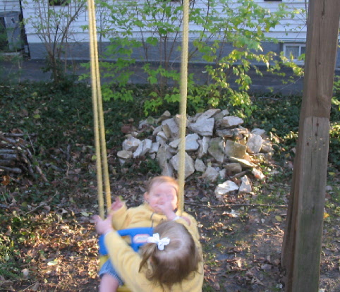 2004_12_03 Playset Cate knocking Jane down
